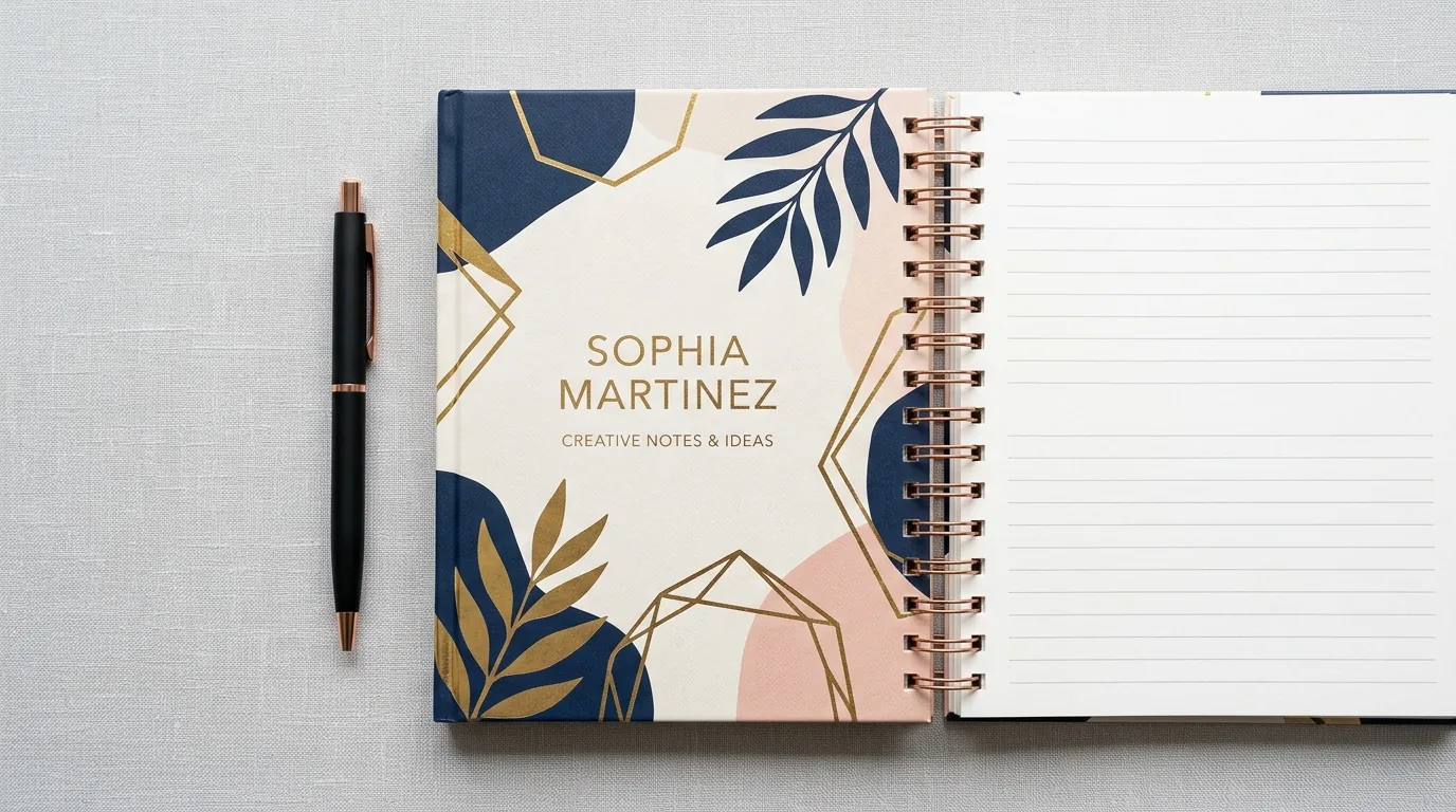 Cuaderno A5 tapa dura personalizado